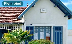 Villa Mignon avec studio dans jardin clos à 250 m de la plage
